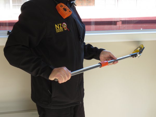 Interior moisture readings 